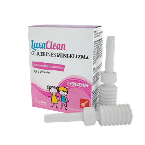 LaxaClean Glicerin Klizma mini gyermek (6x) termék kép