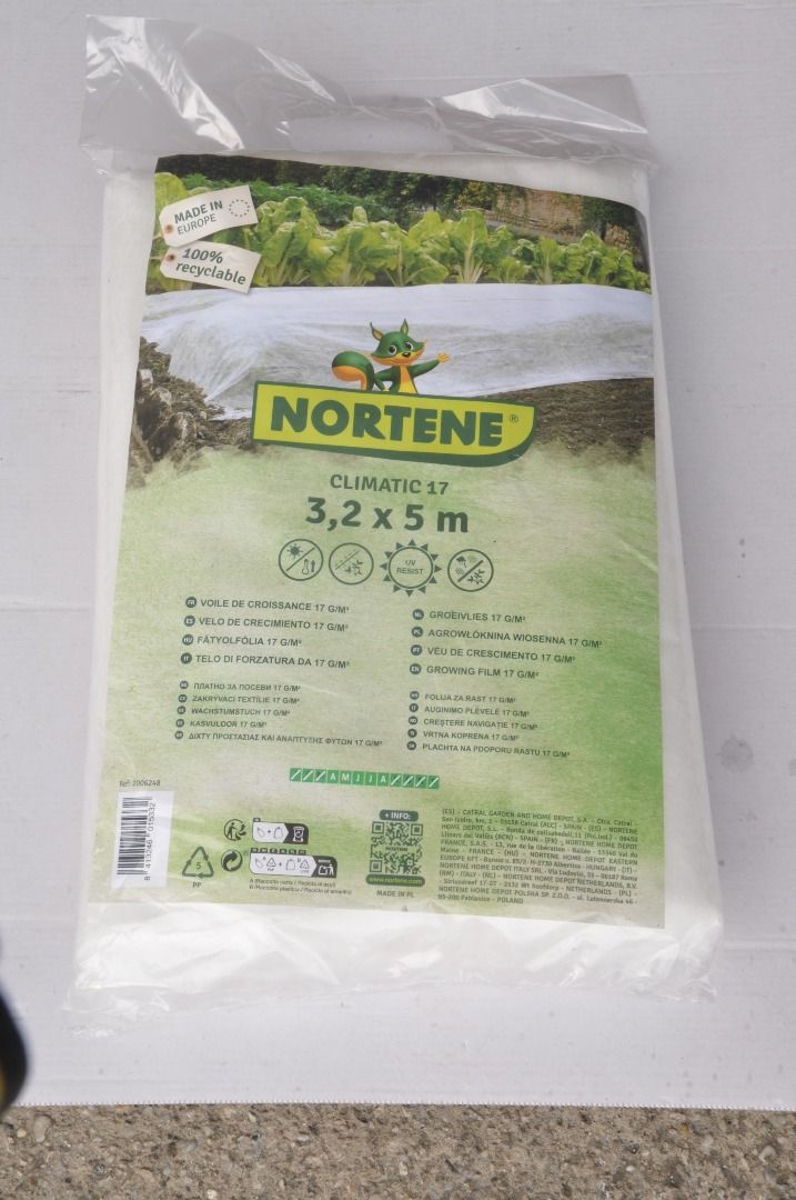 Fátyolfólia 3,2x5m 17 g/m2 NORTENE termék képe