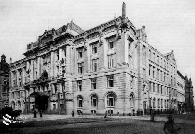 Az Országos Magyar Királyi Zeneakadémia új palotája 1907-ben 