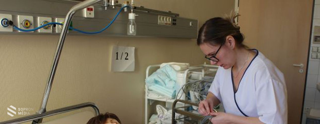Folyamatos az ápolók képzése a Soproni Gyógyközpontban