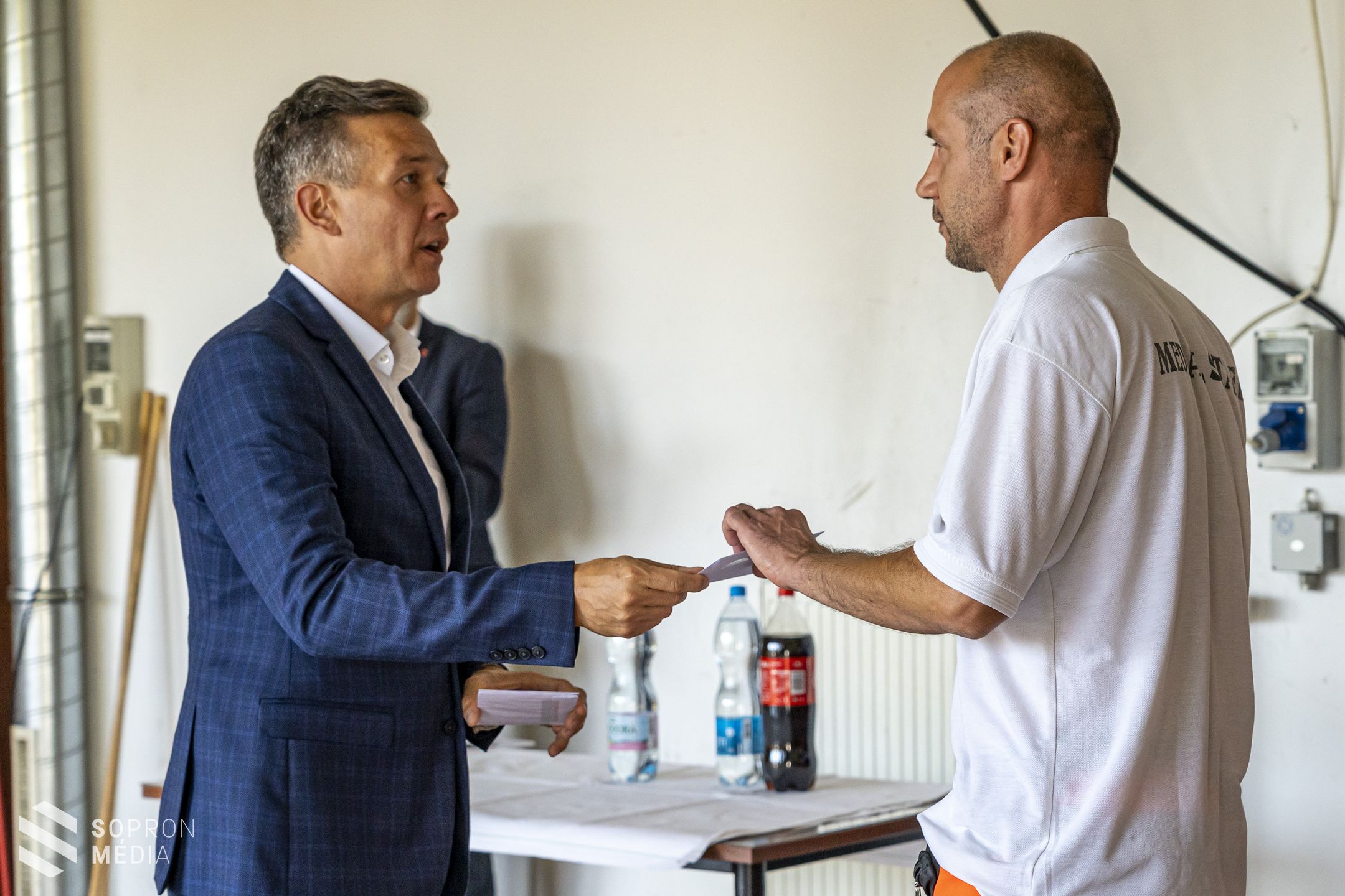 Az önkormányzat jutalmazta a Soproni Mentőállomás dolgozóit