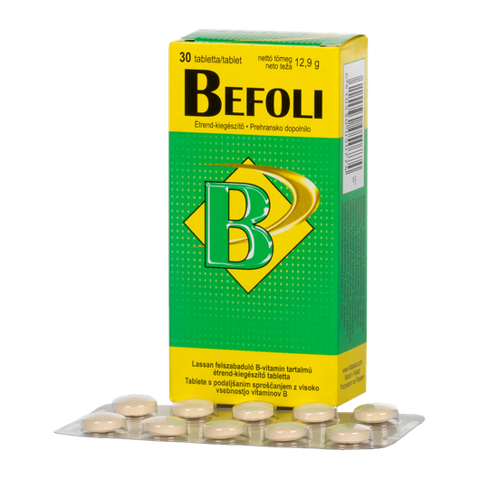 Befoli B vitamin komp. retard tabletta VITABALANS (30x)