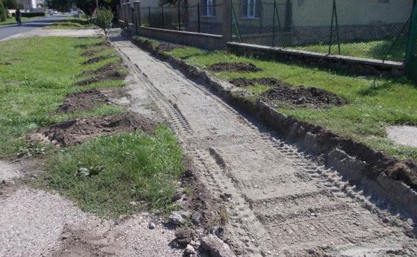 Kistelepülések járda építésének, felújításának anyagtámogatása MFP-BJA/2019