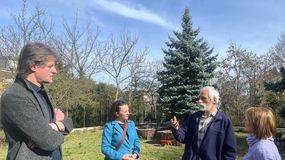 Polgári múlt – zöld jövő: faültetés a Lenck-villa kertjében