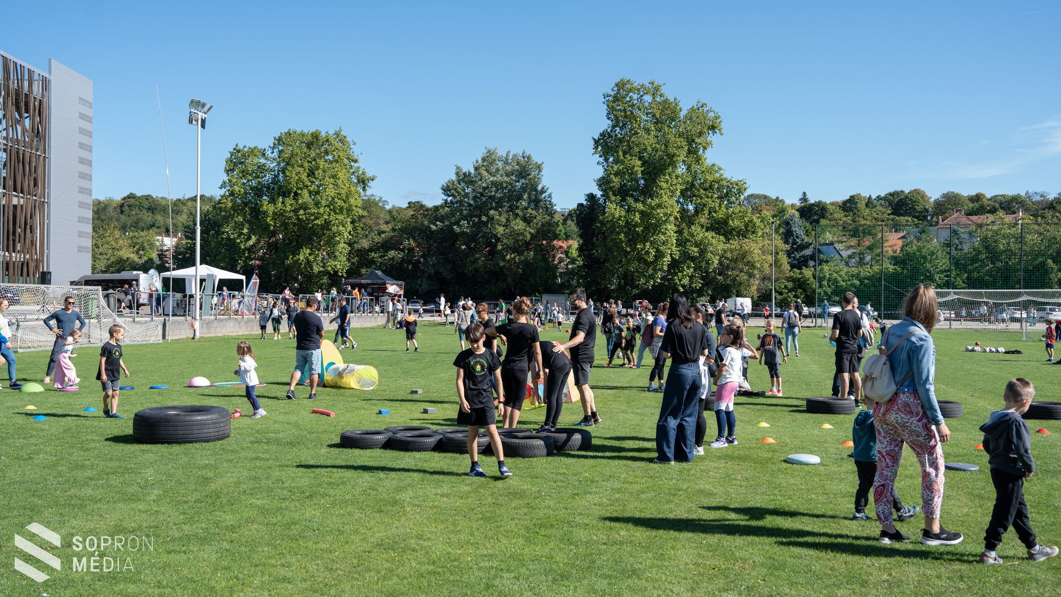 Sportolj Sopron! - 36 sportágat próbálhattak ki kicsik és nagyok