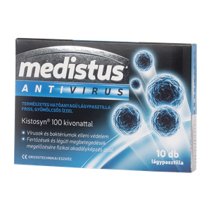VitaPlus Medistus Antivirus pasztilla gyümölcs íz (10x) termék kép