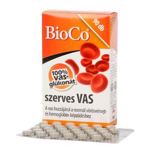 BioCo Szerves Vas tabletta (90x) termék kép