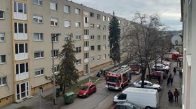Egy soproni lakás égett
