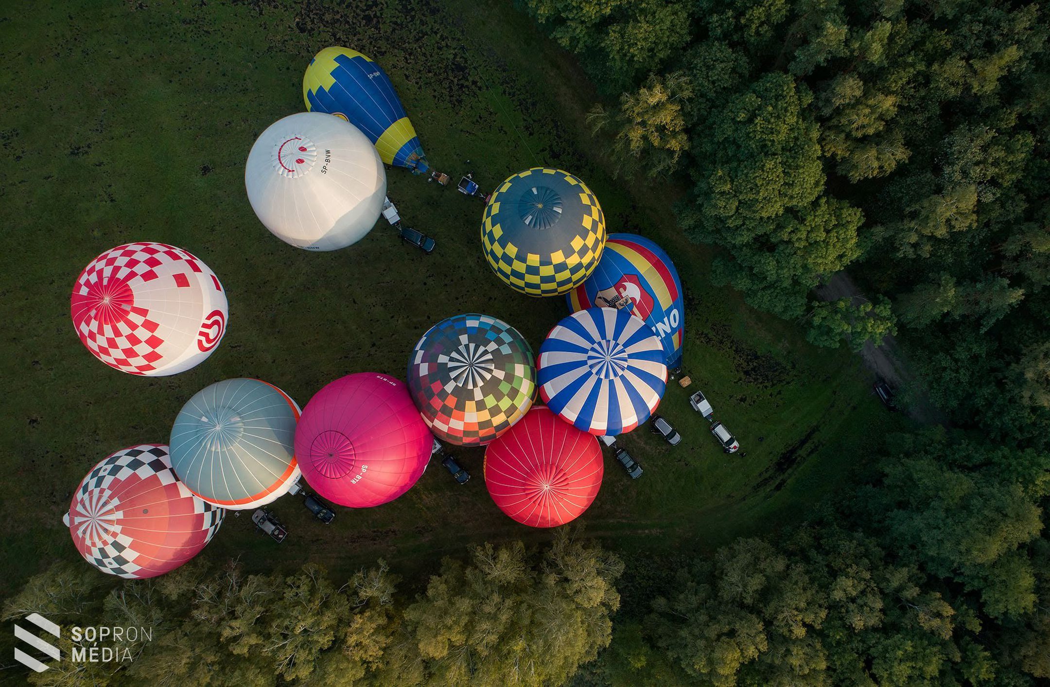 1000 méter magasan is szelik a hőlégballonok Sopron és környéke egét