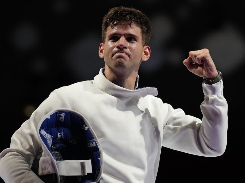 Olimpia - Ezüstérmes a párbajtőröző Siklósi Gergely