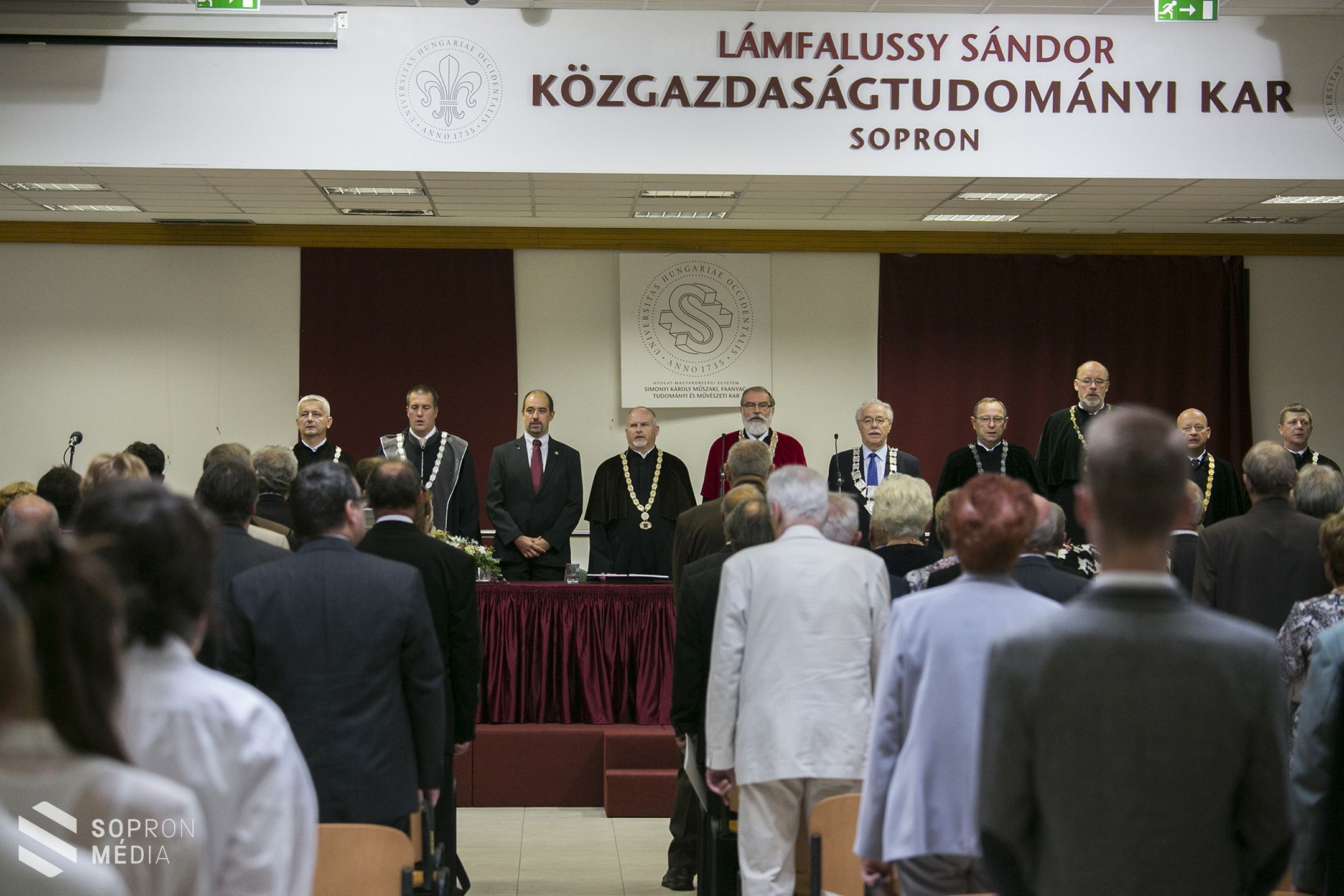 Tanévnyitó a Soproni Egyetemen: összesen 857 elsőéves hallgató kezdi meg tanulmányait.