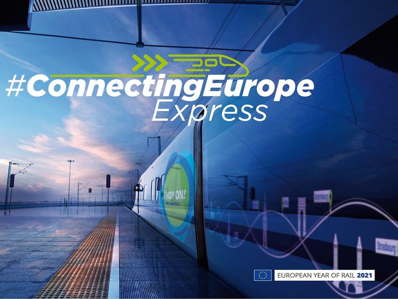 Szombaton Sopronba érkezik a Connecting Europe Express