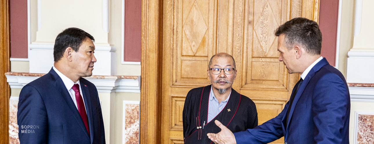 Sopronban járt Mongólia magyarországi nagykövete