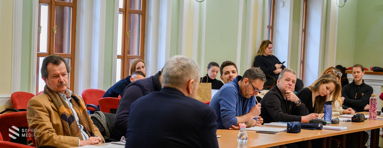 A Csókos asszony olvasópróbája
