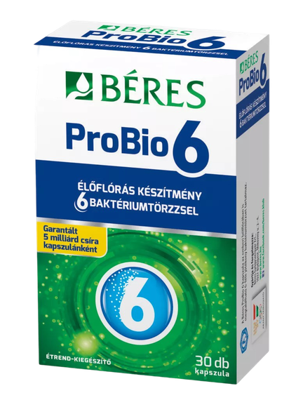 Béres Probio 6 étrendkiegészítő kapszula (30x)