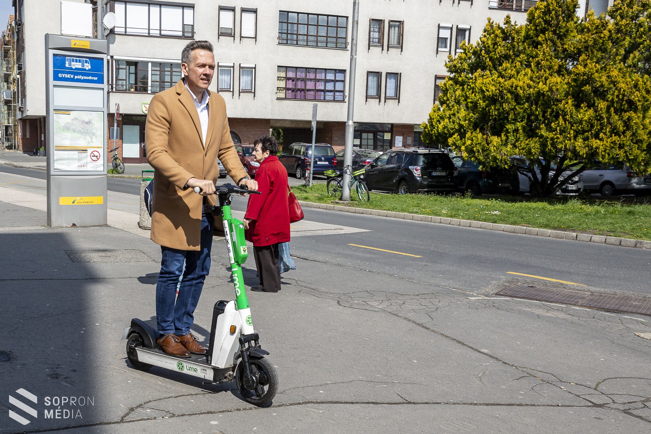 Április 21-től elektromos rollereket lehet bérelni Sopronban is