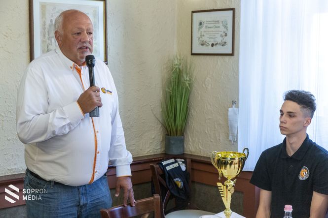 Nagy Tamás, a Soproni Tigrisek SE elnöke