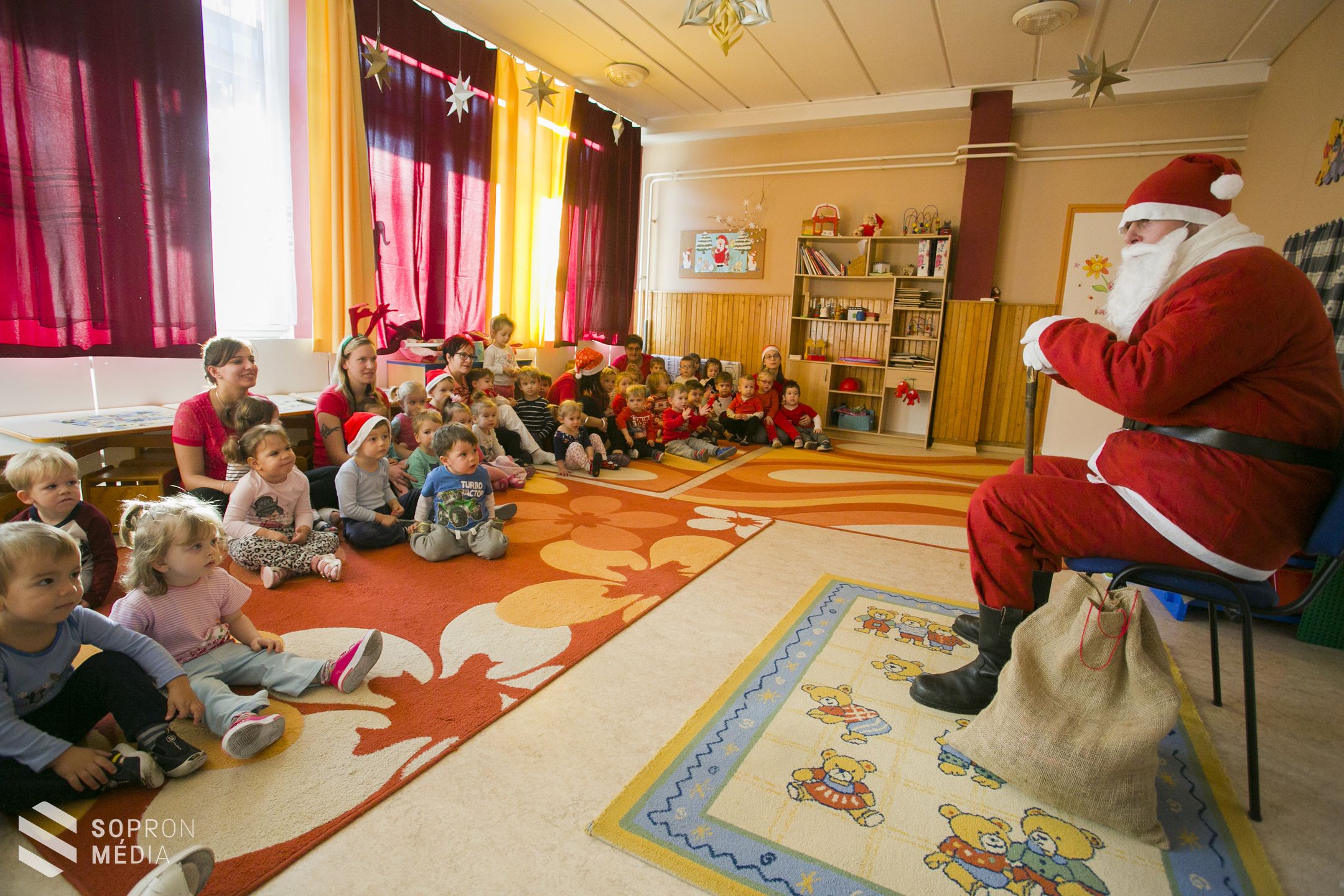 Sopronban járt a Mikulás!