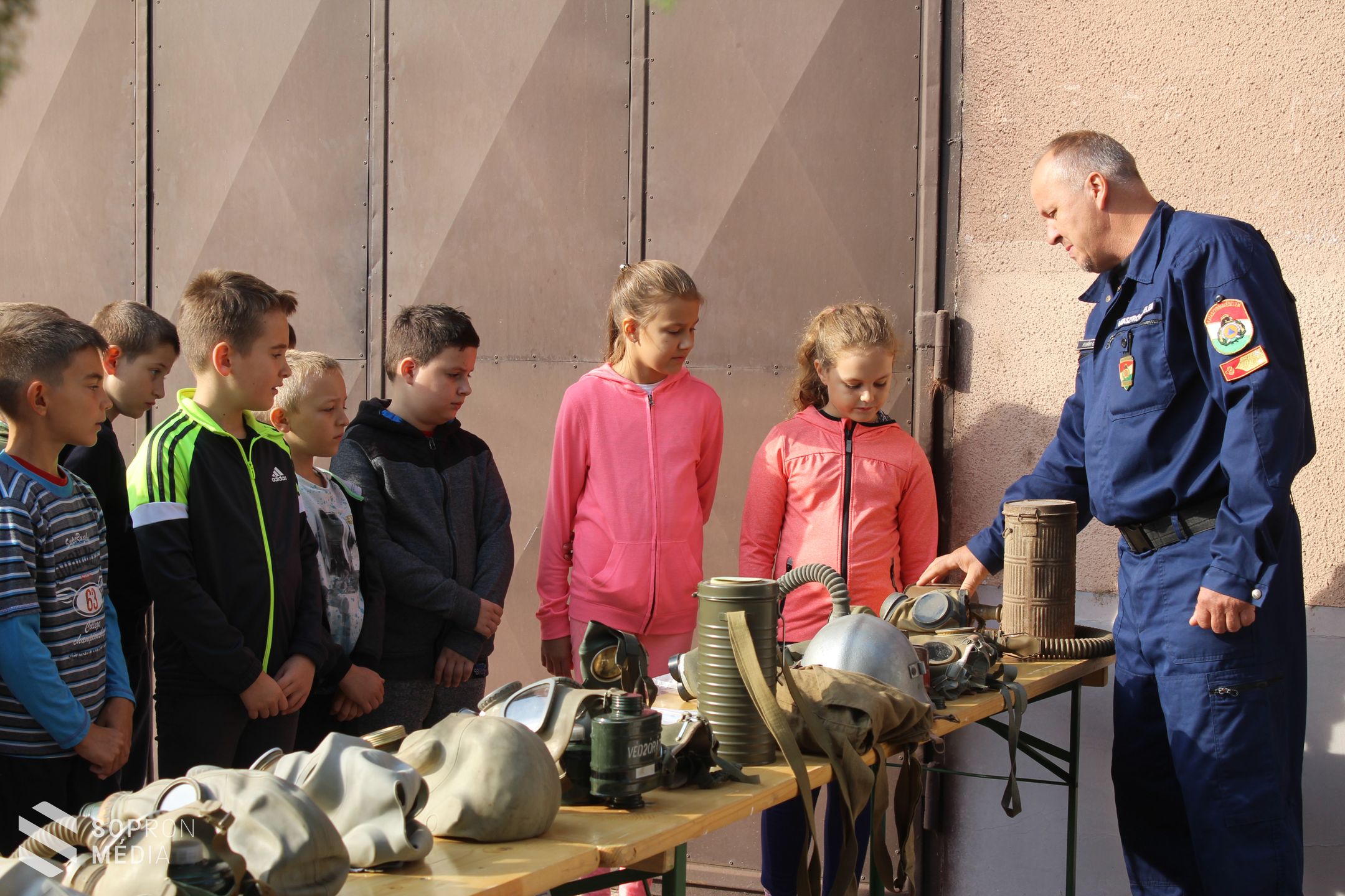 Nyílt nap a Soproni Tűzoltóságon 