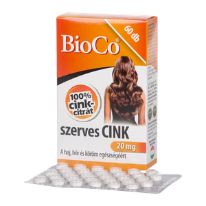 BioCo Szerves Cink tabletta (60x) termék kép