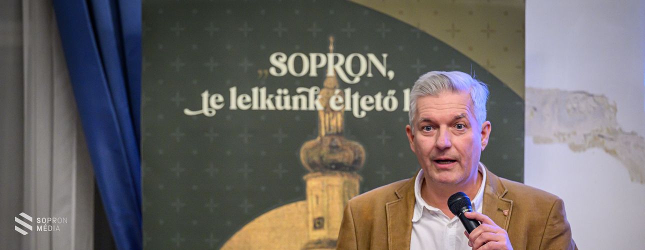 A Soproni Városszépítő Egyesület új elnöke Taschner Tamás