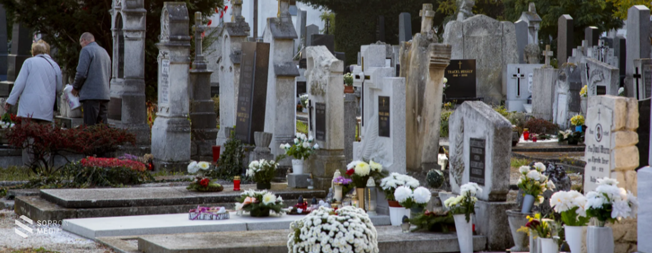 Ünnepi nyitva tartás a soproni temetőkben!