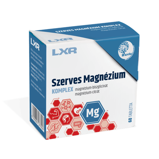 LXR Szerves Magnézium Komplex tabletta (60x)