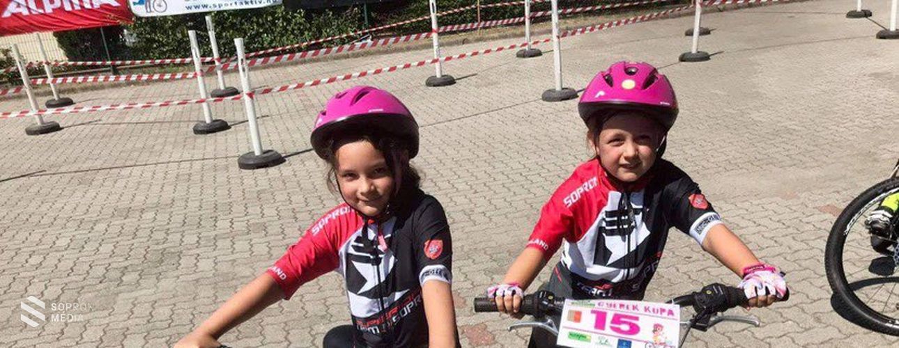 Balatonfüreden szerepeltek a Superior Team Sopron legkisebb bringásai
