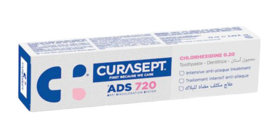 Curasept ADS 720 fogkrém intenzív védelem (75ml)
