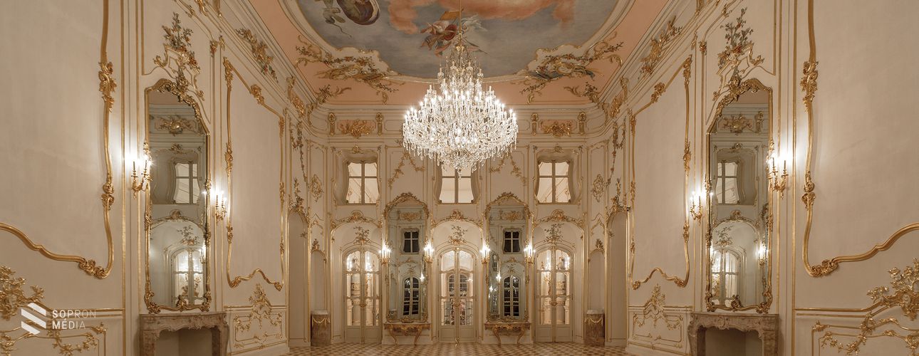 Koncertfelvételek miatt az Apolló-terem részlegesen lesz megtekinthető az Esterházy-kastélyban