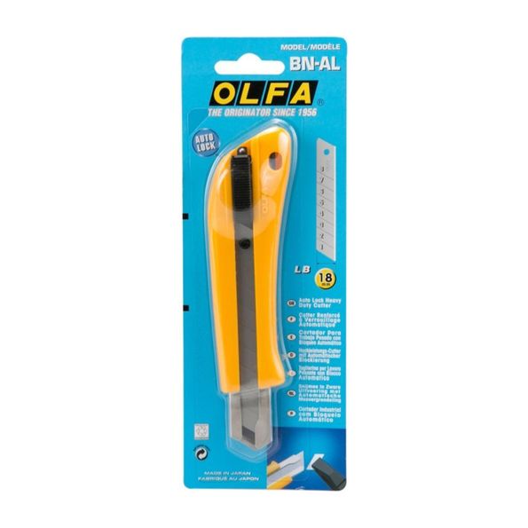 Olfa vágókés, 18mm,  gyorsrögzítés BN-AL