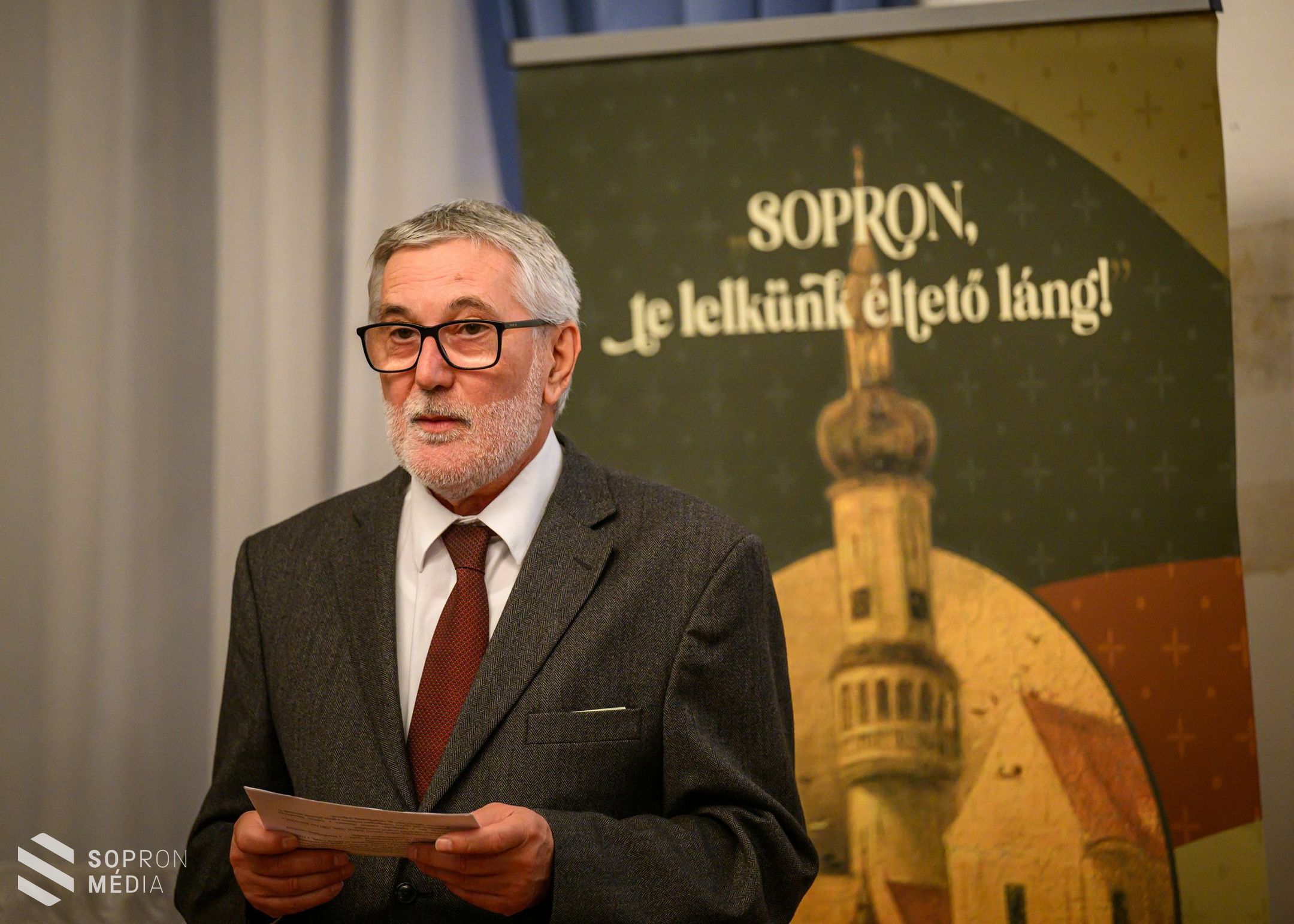 A Soproni Városszépítő Egyesület új elnöke Taschner Tamás