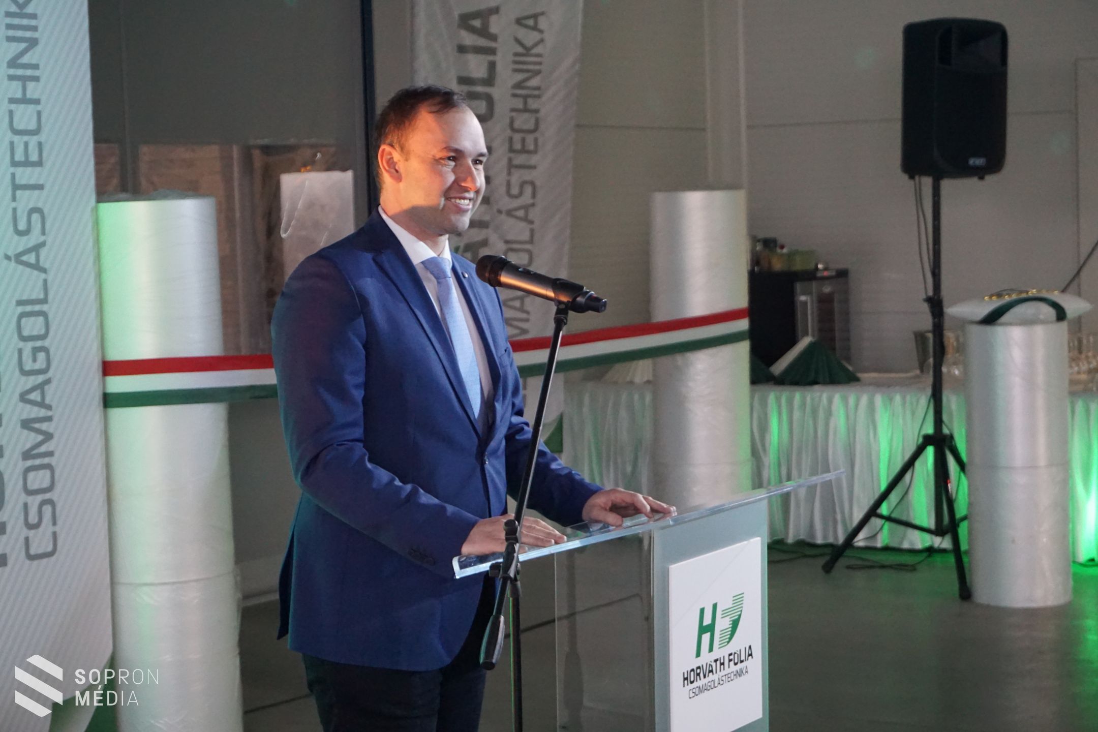 Új gyártócsarnokkal gazdagodott a Horváth Fólia Kft.