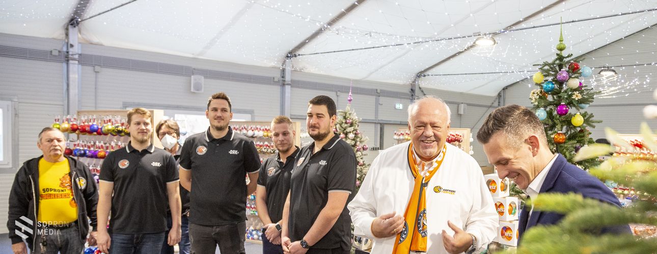 Különleges helyen zárta az évet a Soproni Tigrisek egyesülete