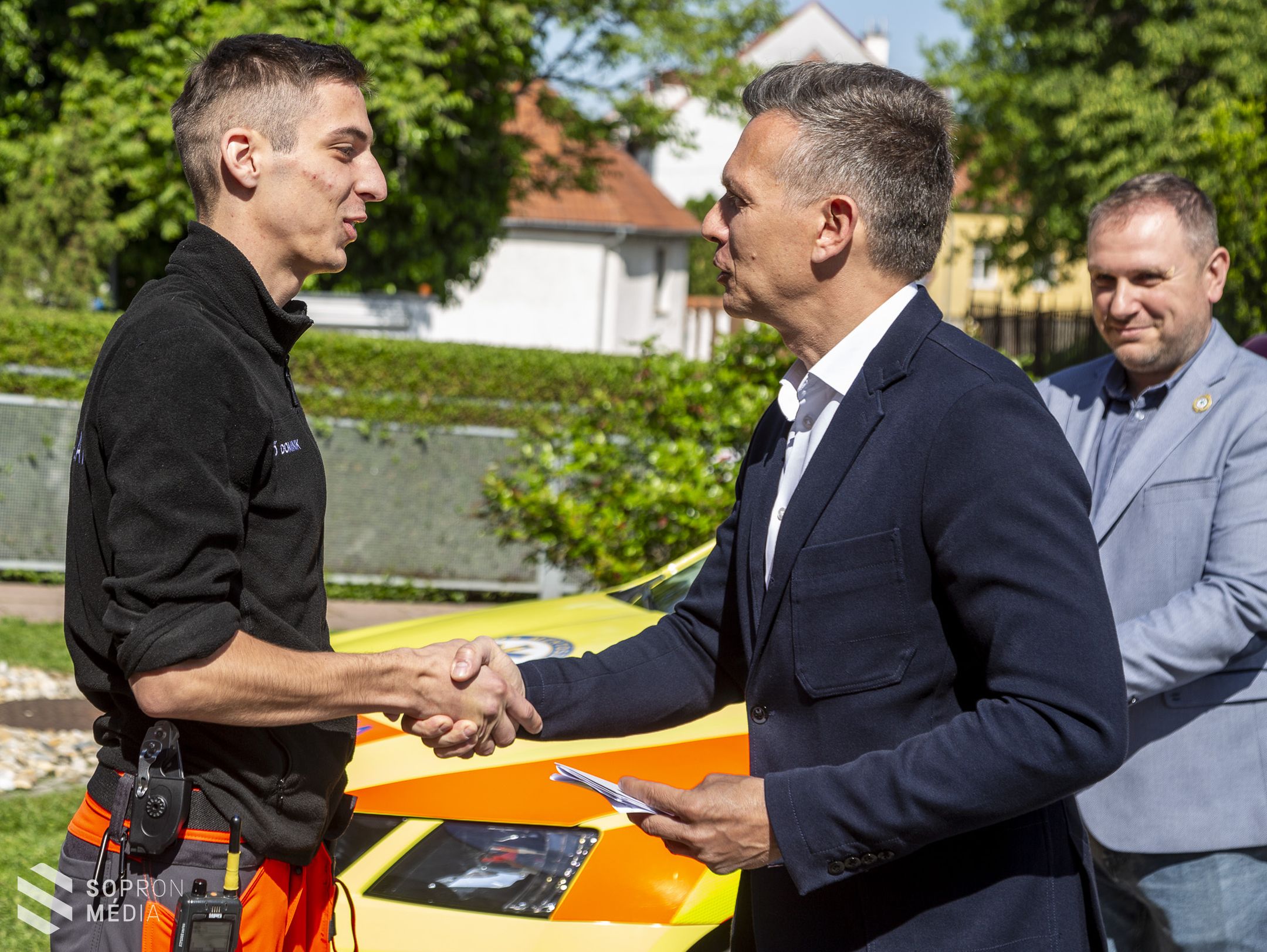 Sopronban is megköszönték a mentők áldozatos munkáját
