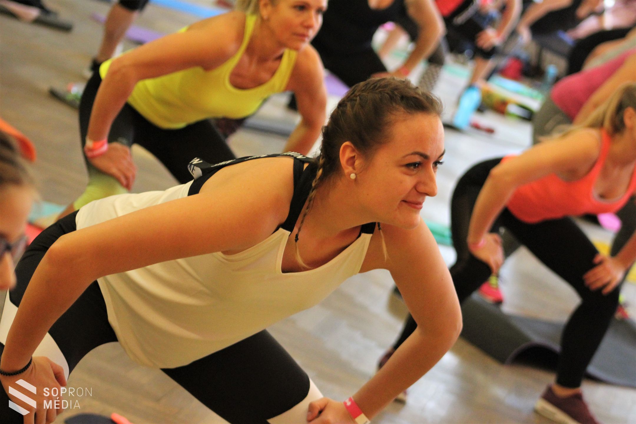 Az aerobic soproni nagykövetei vették birtokba a GYIK-ot vasárnap
