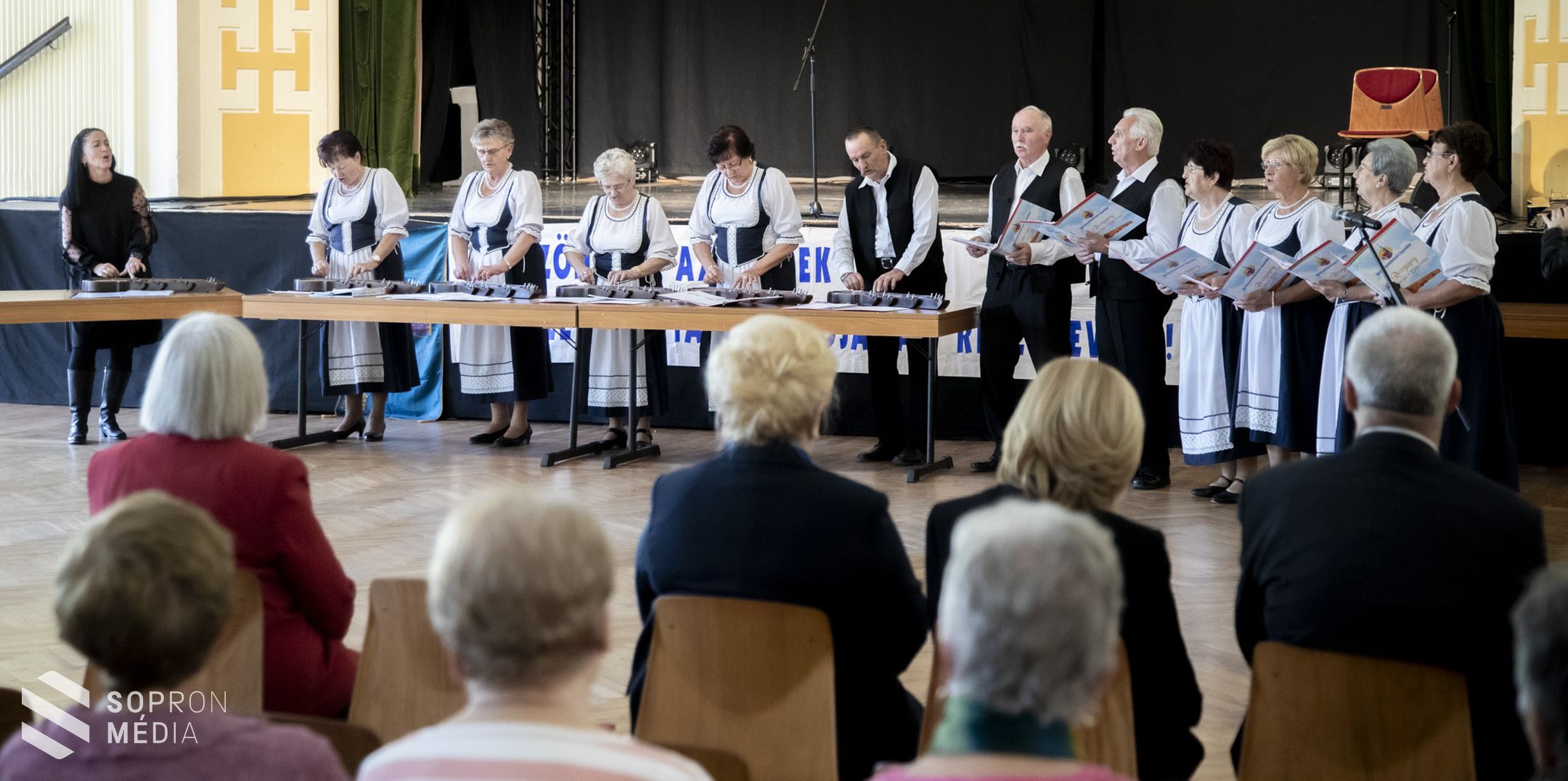 Mozgással és a kulturális műsorral ünnepelték az időseket Sopronban