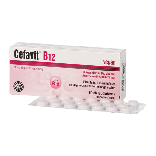 Cefavit B12 rágótabletta (60x)