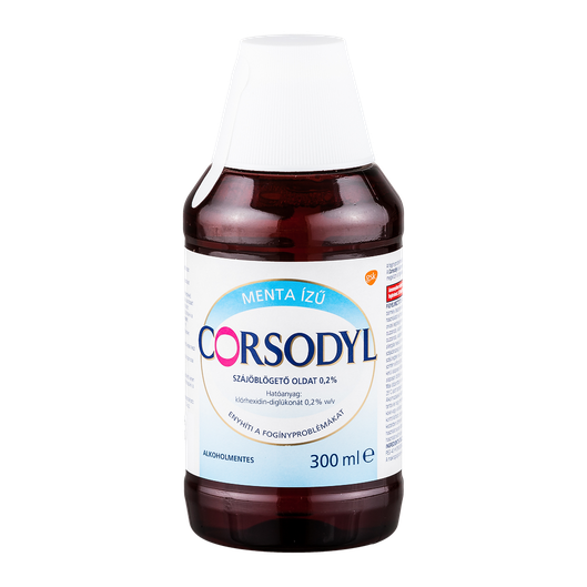 Corsodyl MW alkoholmentes szájvíz (300ml)