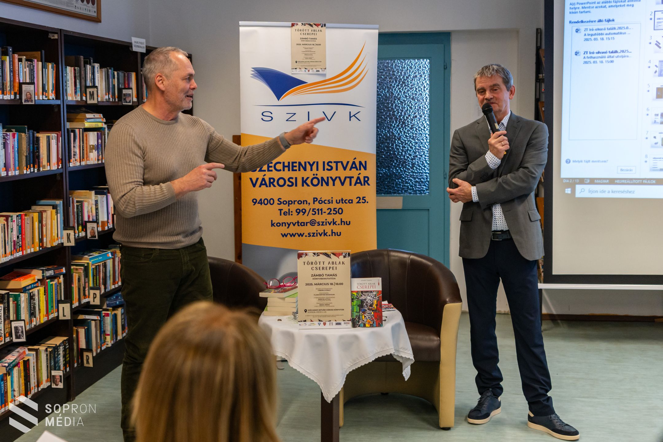 A Flandorffer család is szerepel Zámbó Tamás Törött ablak cserepei című kötetében