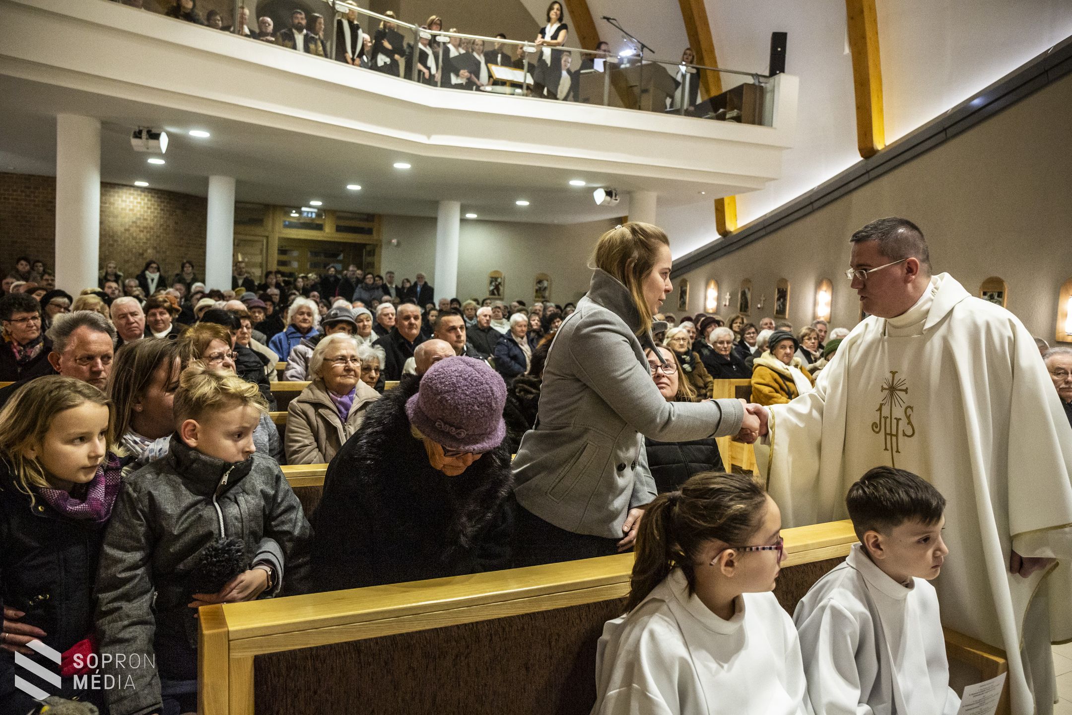 Búcsú az Árpádházi Szent Margit templomban