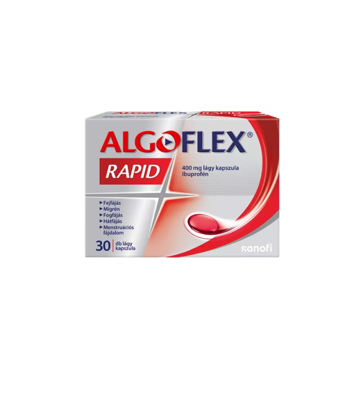 Algoflex Rapid 400 mg lágy kapszula (30x)