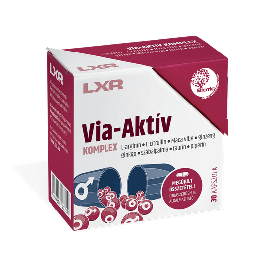 LXR Via-Aktív Komplex kapszula (30x)