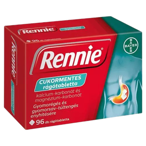 Rennie cukormentes rágótabletta (96x) termék kép