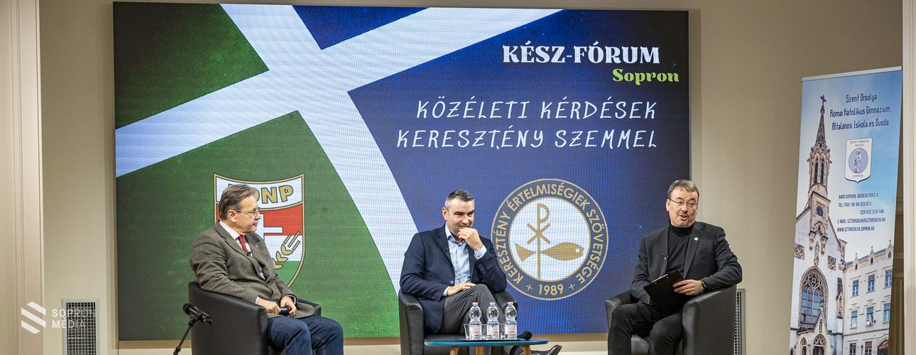 Közéleti kérdések keresztény szemmel címmel újraindította fórumsorozatát a KÉSZ a KDNP-vel