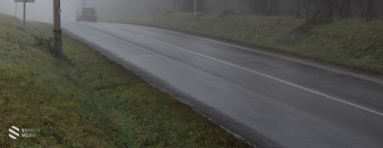 Óvatosan az utakon! Rossz látási viszonyok, marad a köd!