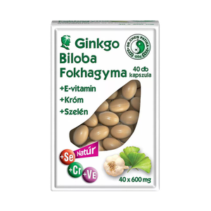 Ginkgo biloba és fokhagyma kapszula DR.CHEN (40x) termék kép
