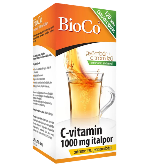 Bioco C-vitamin 1000 mg italpor (120x1,9g)
