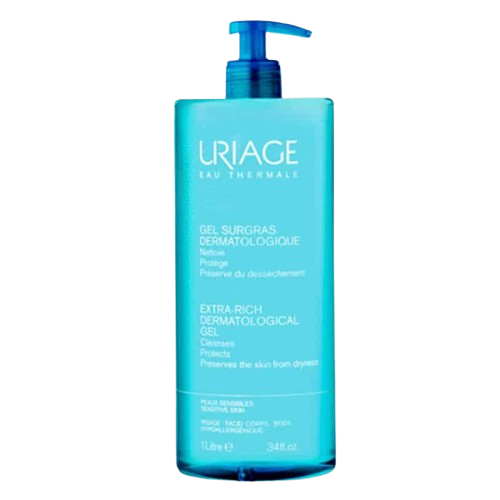 Uriage Gel Surgras Dermatologique tusfürdő (1000ml)