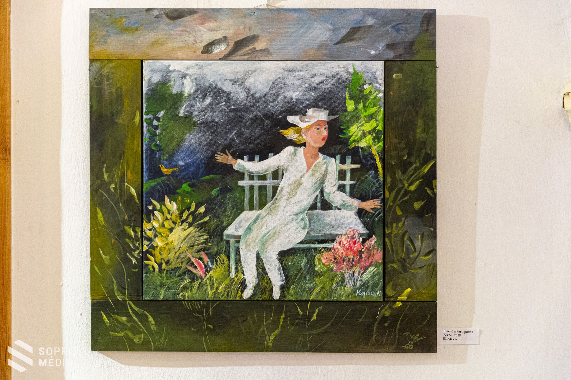 Megnyílt Kopacz Mária „Az én kertem” című kiállítása